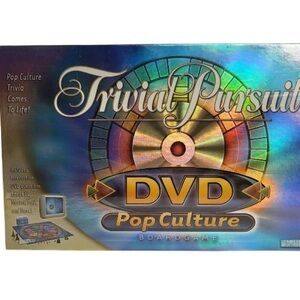 2003 Hasbro Trivial Pursuit Pop Culture DVD Board Game. New & Factory Sealed.